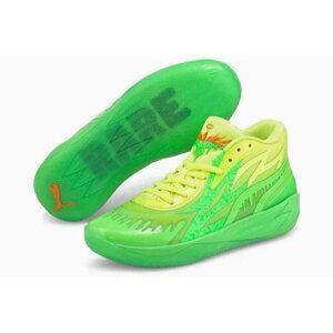 Puma Lamelo Ball MB.02 Nickelodeon Slime 377584-01 Basketball Shoes Sz 10